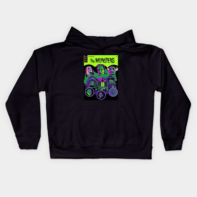 The Munsters Comics Kids Hoodie by The Brothers Co.